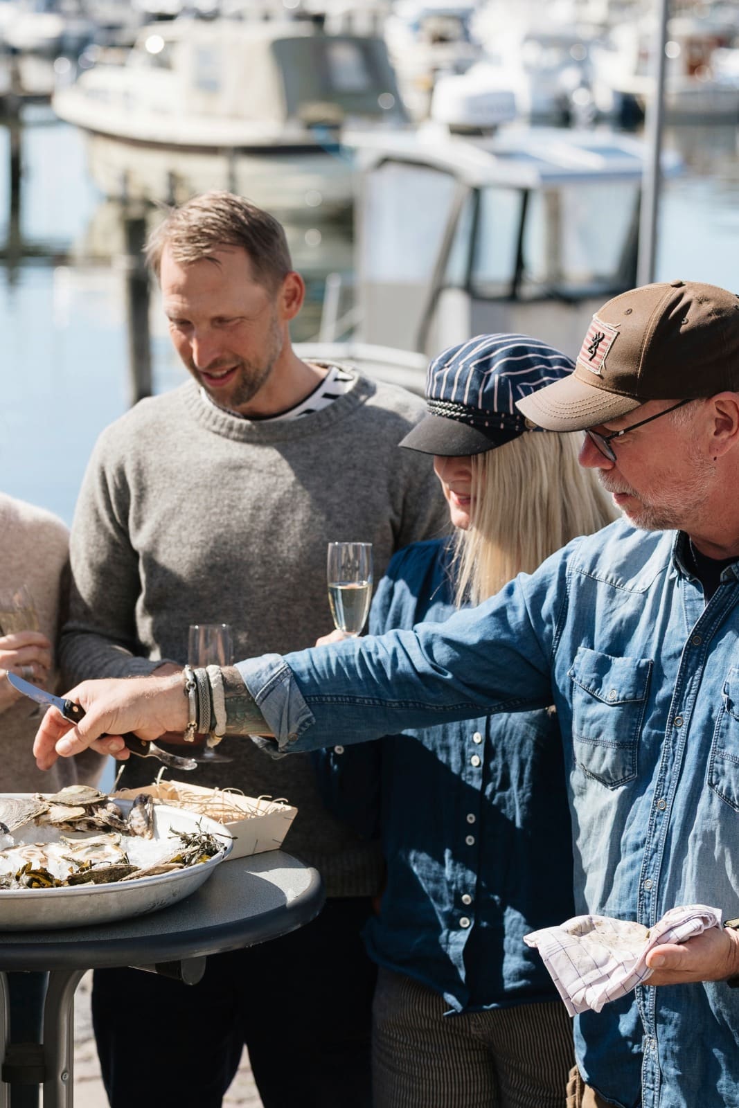 Matvandring Matvandring i Grebbestad vid havet